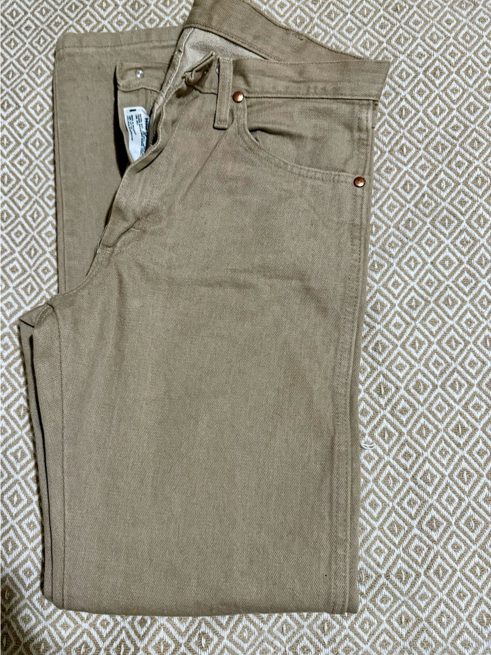 Wrangler Men's Classic Cowboy Cut Khaki Pants 30x32 - Picture 3 of 5